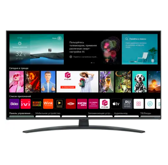Телевизор LG 43NANO766QA.ARUB 43