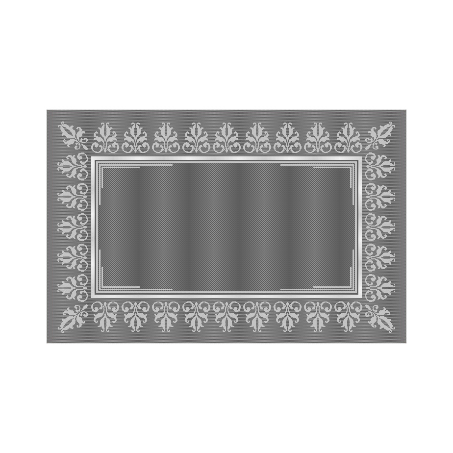 

Циновка Люберецкие ковры Эко 200x100 см серый