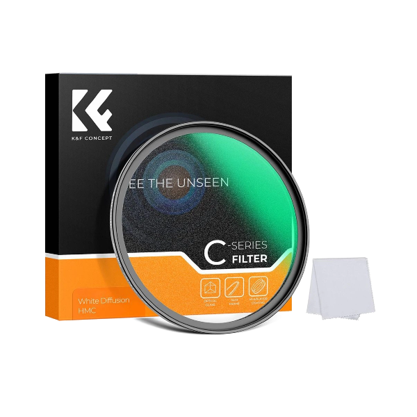 

Светофильтр диффузионный 82 мм K&F Concept Nano-C White Diffusion (KF01.2428), Nano-C White Diffusion