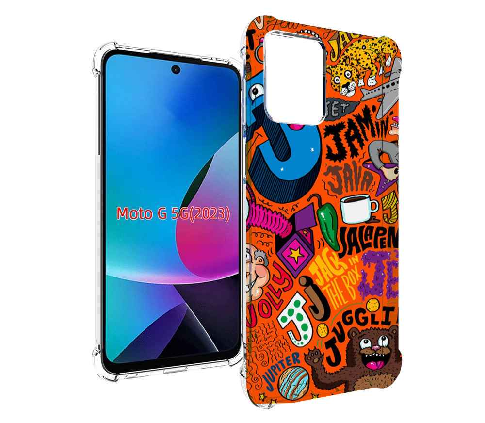 

Чехол MyPads funky-decor для MOTO G 5G 2023, Tocco