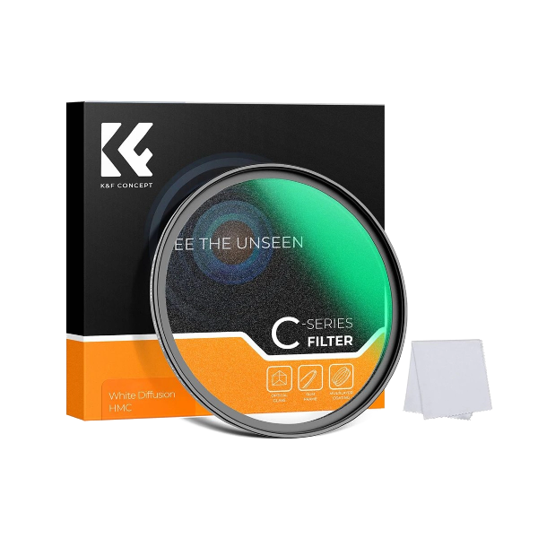 Светофильтр диффузионный 67 мм K&F Concept Nano-C White Diffusion (KF01.2425)