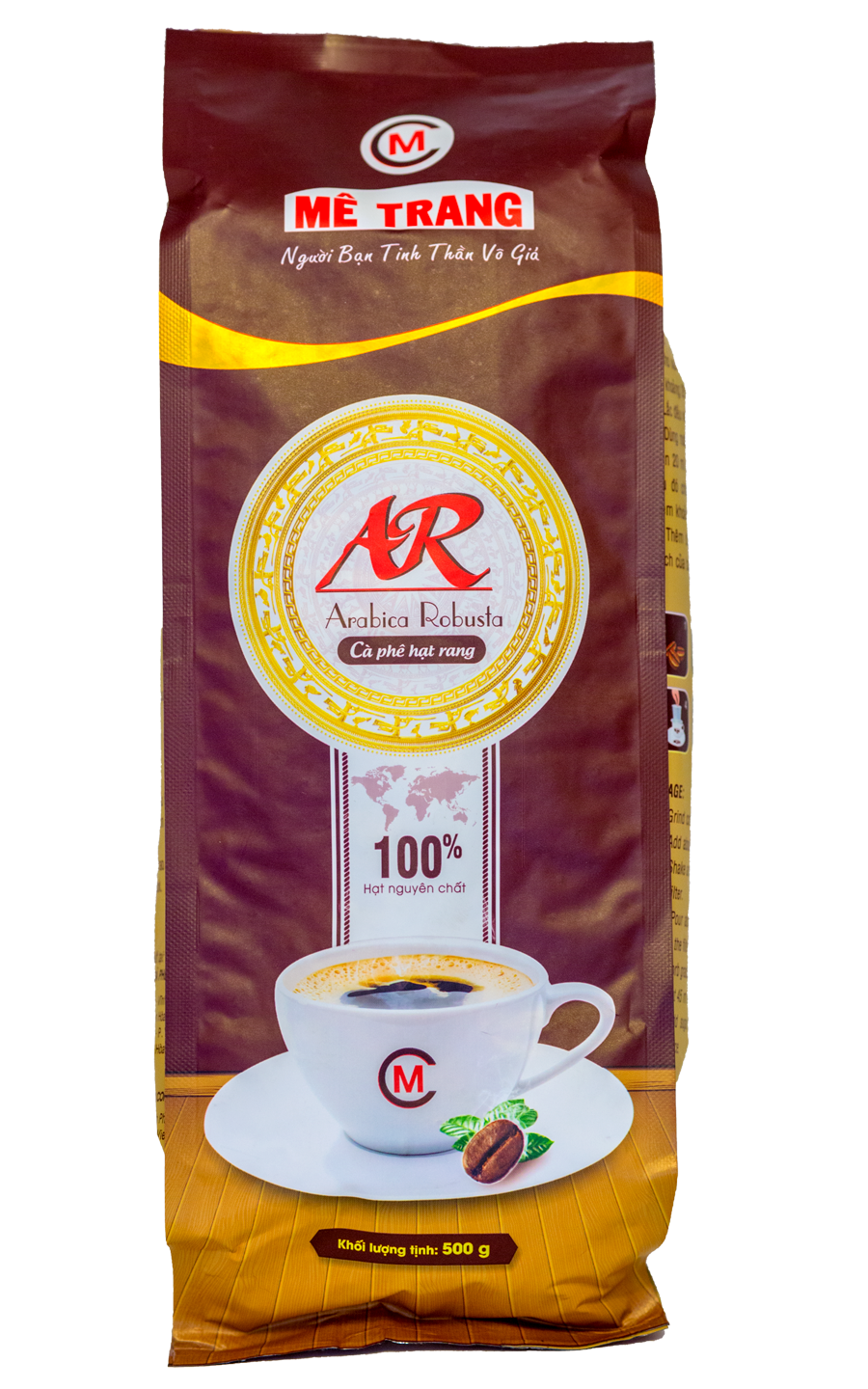 Кофе Me Trang Arabica&Robusta зерновой 500 гр