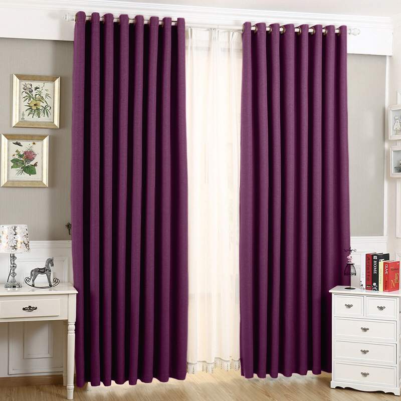 

Шторы Глубокое Озеро БК-Л-11 блэкаут на люверсах 150X260 фиолетовый 2 шт, БК-Л-11