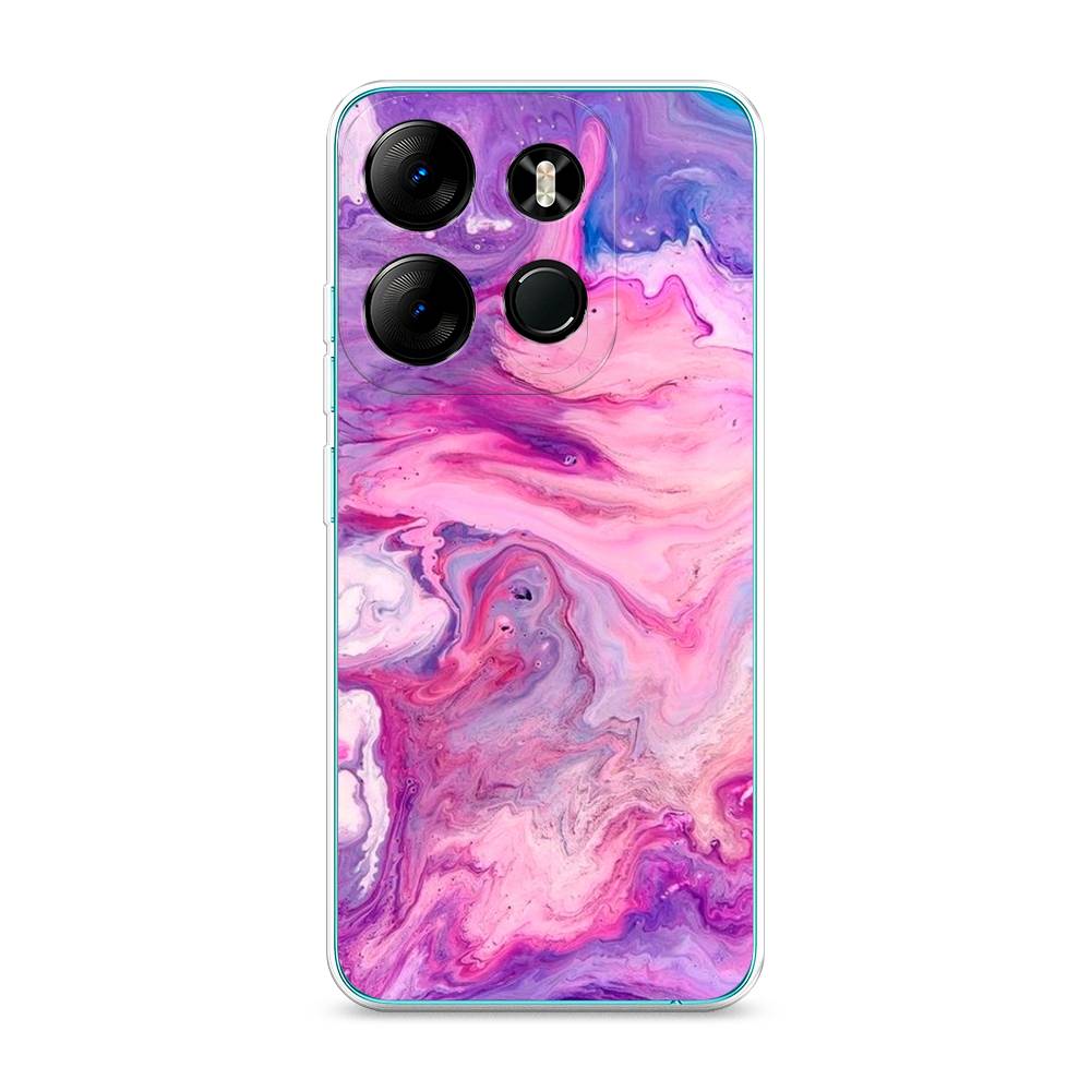 

Чехол на Tecno Pop 7 Pro "Нежно-розовая абстракция", Розовый, 303450-3