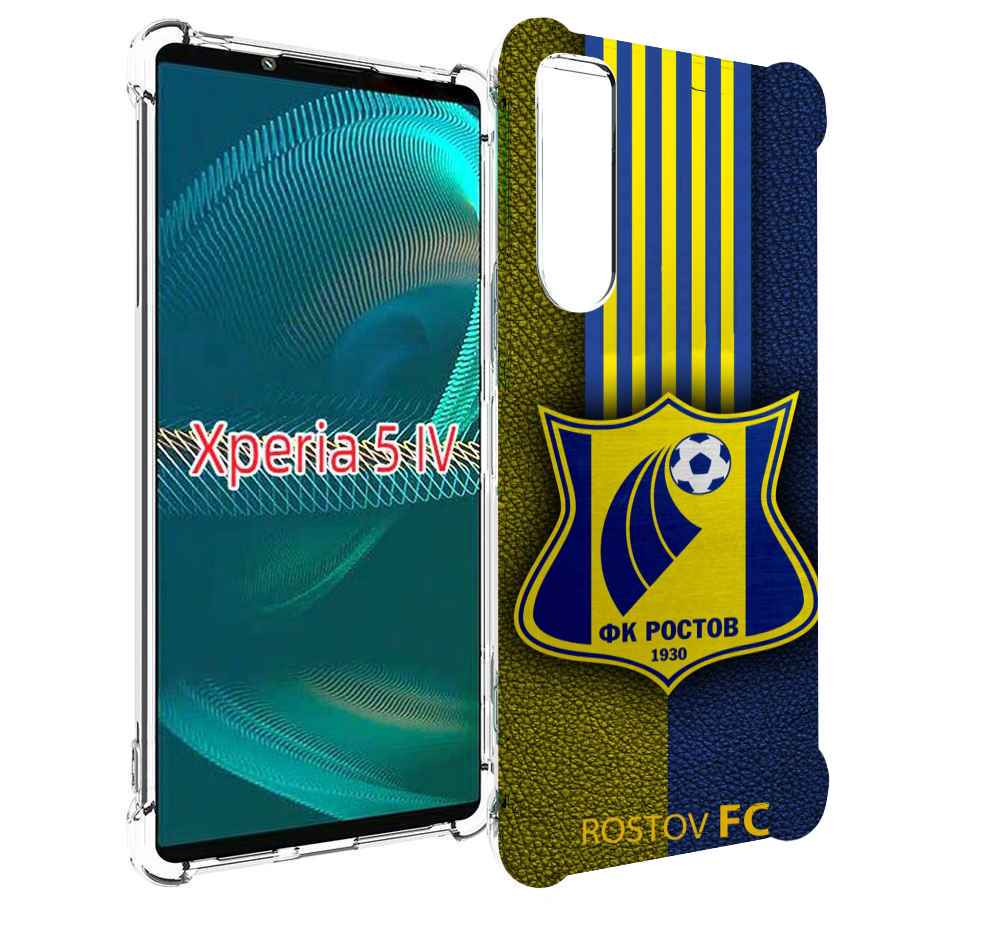 

Чехол MyPads фк ростов мужской для Sony Xperia 5 IV (5-4), Прозрачный, Tocco