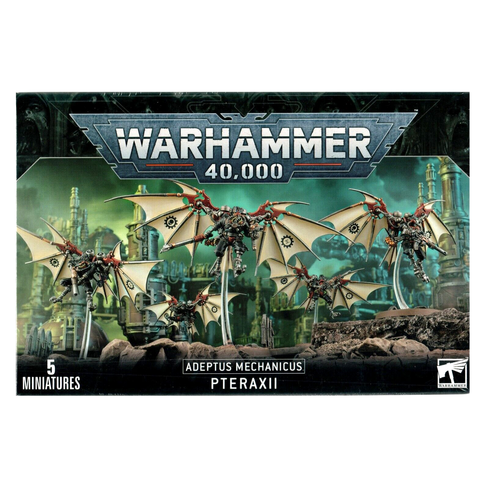 

Миниатюры для игры Games Workshop Warhammer 40000: Adeptus Mechanicus Pteraxii 59-23, Adeptus Mechanicus Pteraxii Skystalkers / Sterylizors