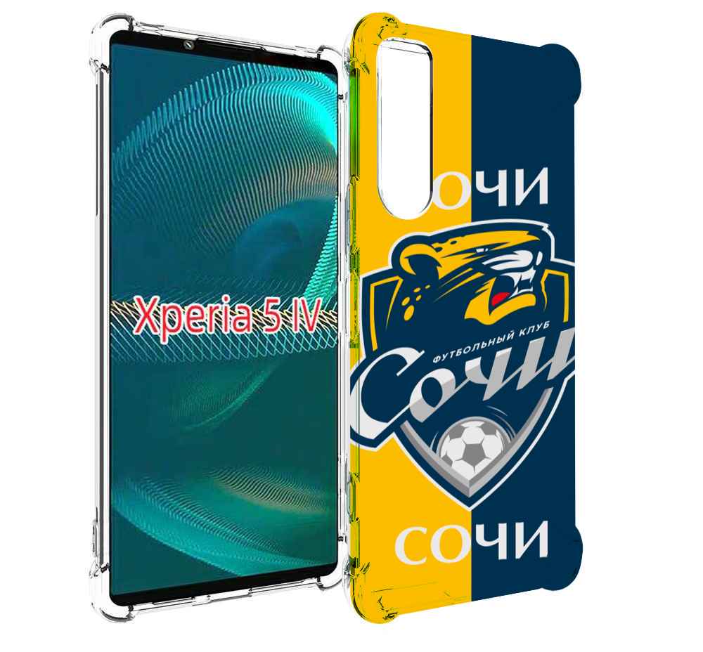 

Чехол MyPads фк сочи для Sony Xperia 5 IV (5-4), Прозрачный, Tocco