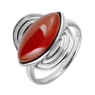 

Кольцо из серебра р. 18 Balex 1432930281, сердолик, 1432930281
