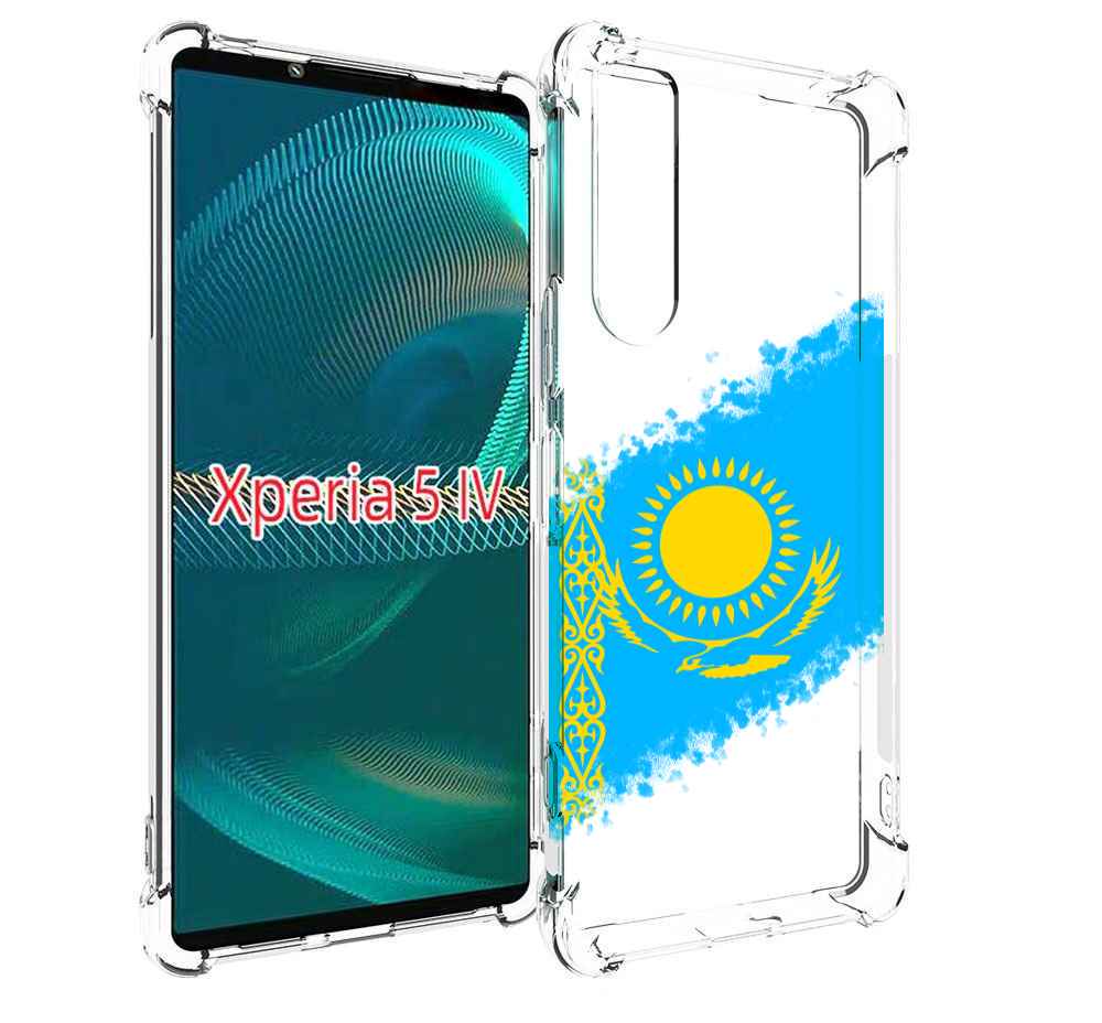 Чехол MyPads флаг Казахстана для Sony Xperia 5 IV (5-4)