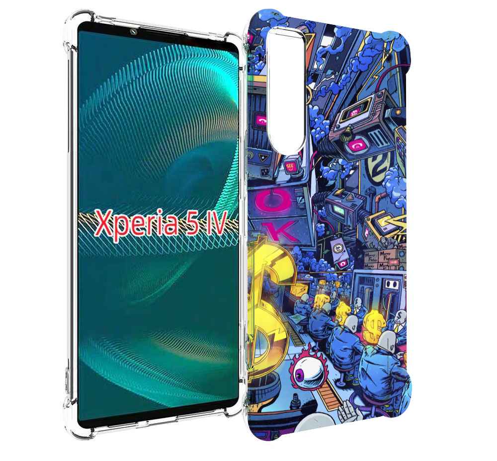 

Чехол MyPads футуристичная картинка для Sony Xperia 5 IV (5-4), Прозрачный, Tocco
