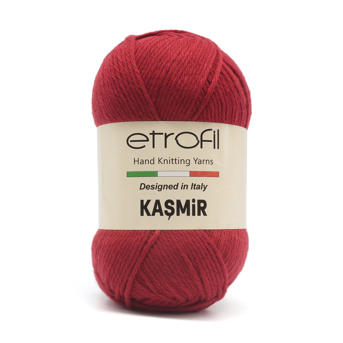

Пряжа Etrofil Kasmir 100г, 225м (100% микрокашемир ПА) (70034 красный), 5 мотков, KASMIR