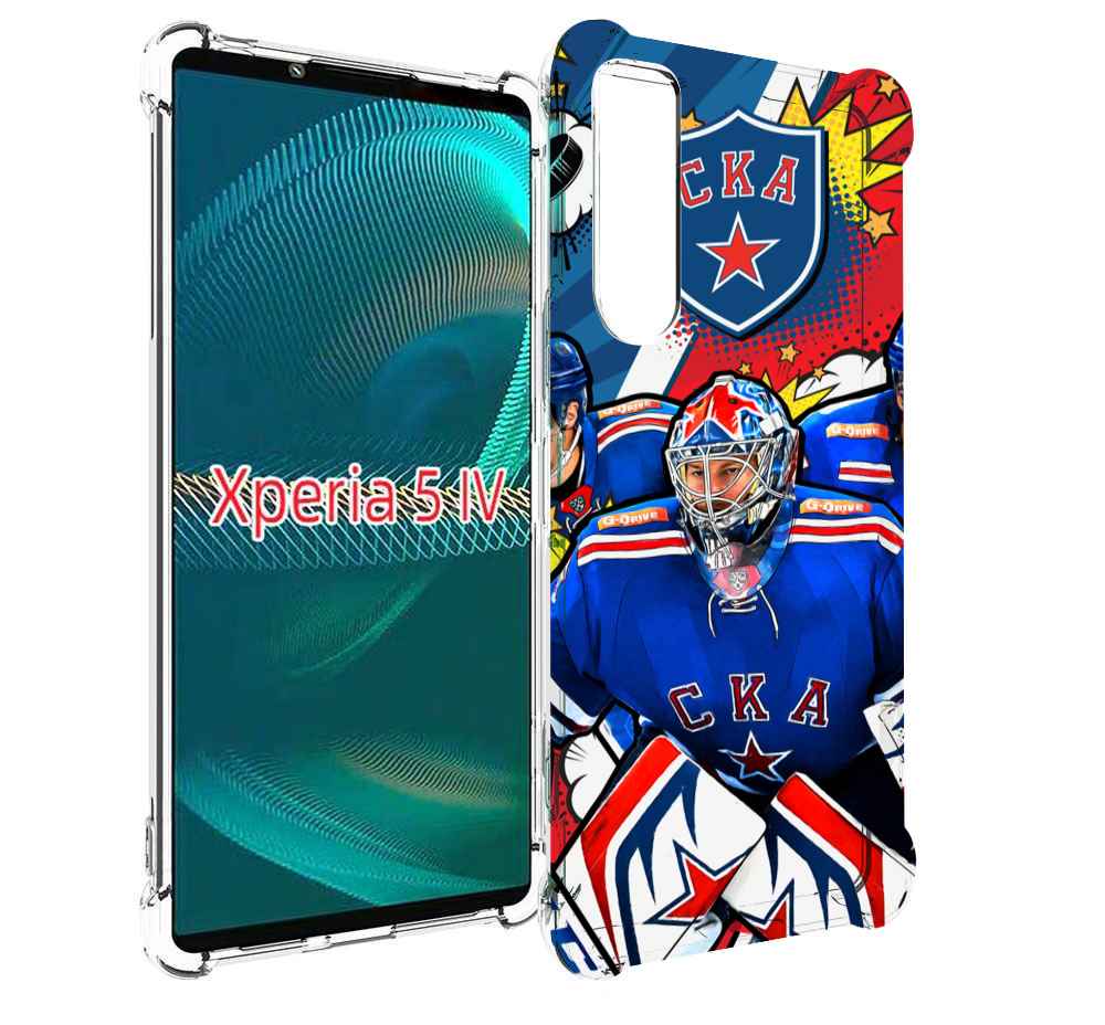 

Чехол MyPads хк ска спб мужской для Sony Xperia 5 IV (5-4), Прозрачный, Tocco