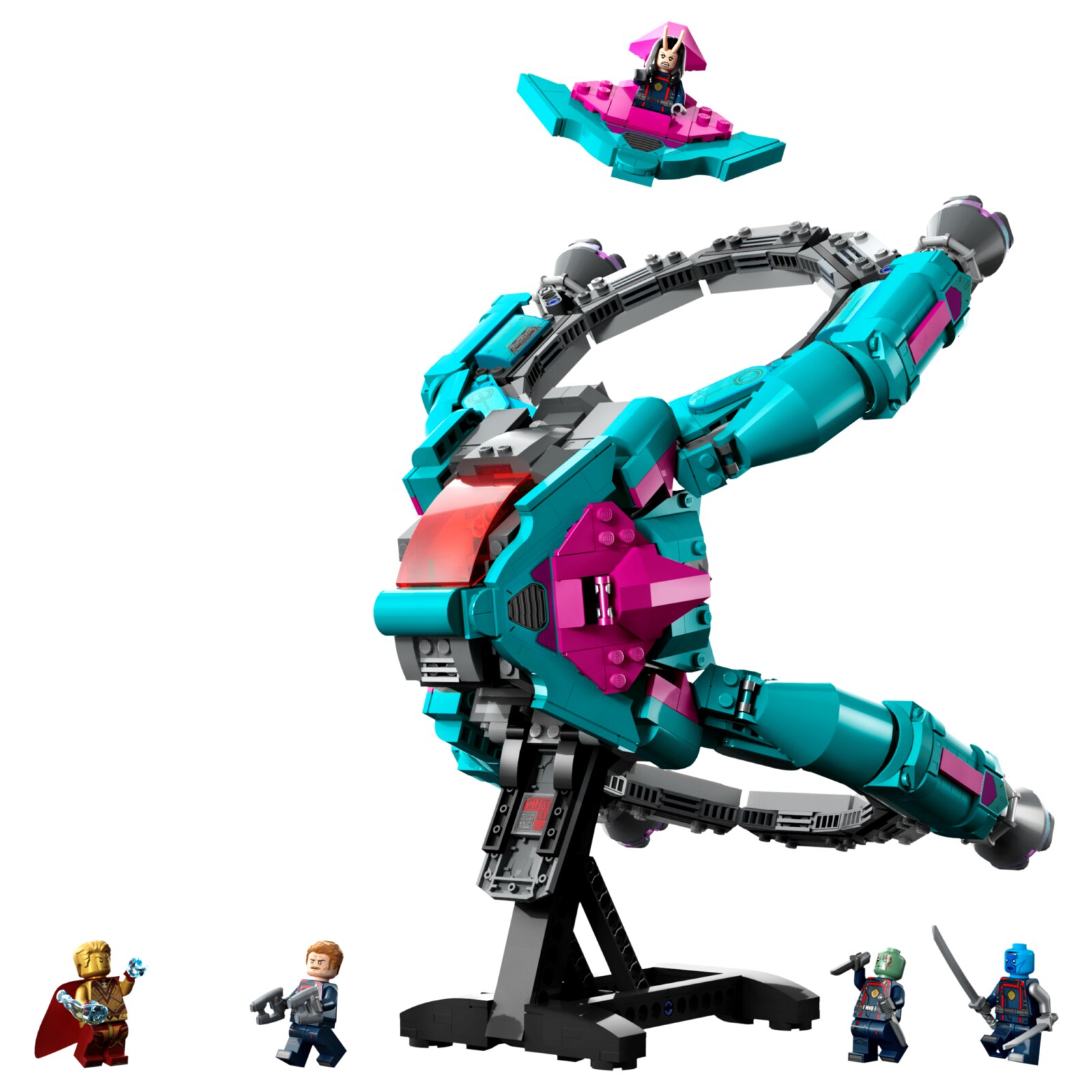 Конструктор LEGO Super Heroes 76255 Корабль новых Стражей конструктор lego viking ship and the midgard serpent 31132