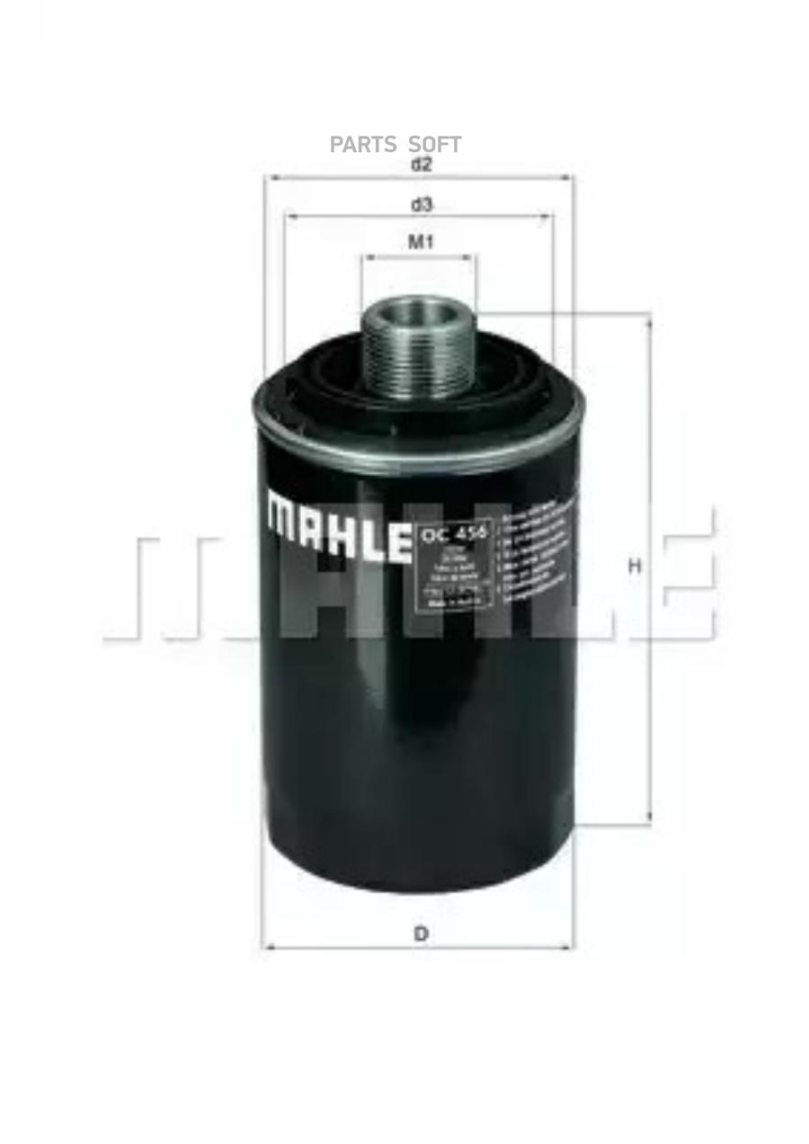 

Фильтр масляный двигателя KNECHT OC456