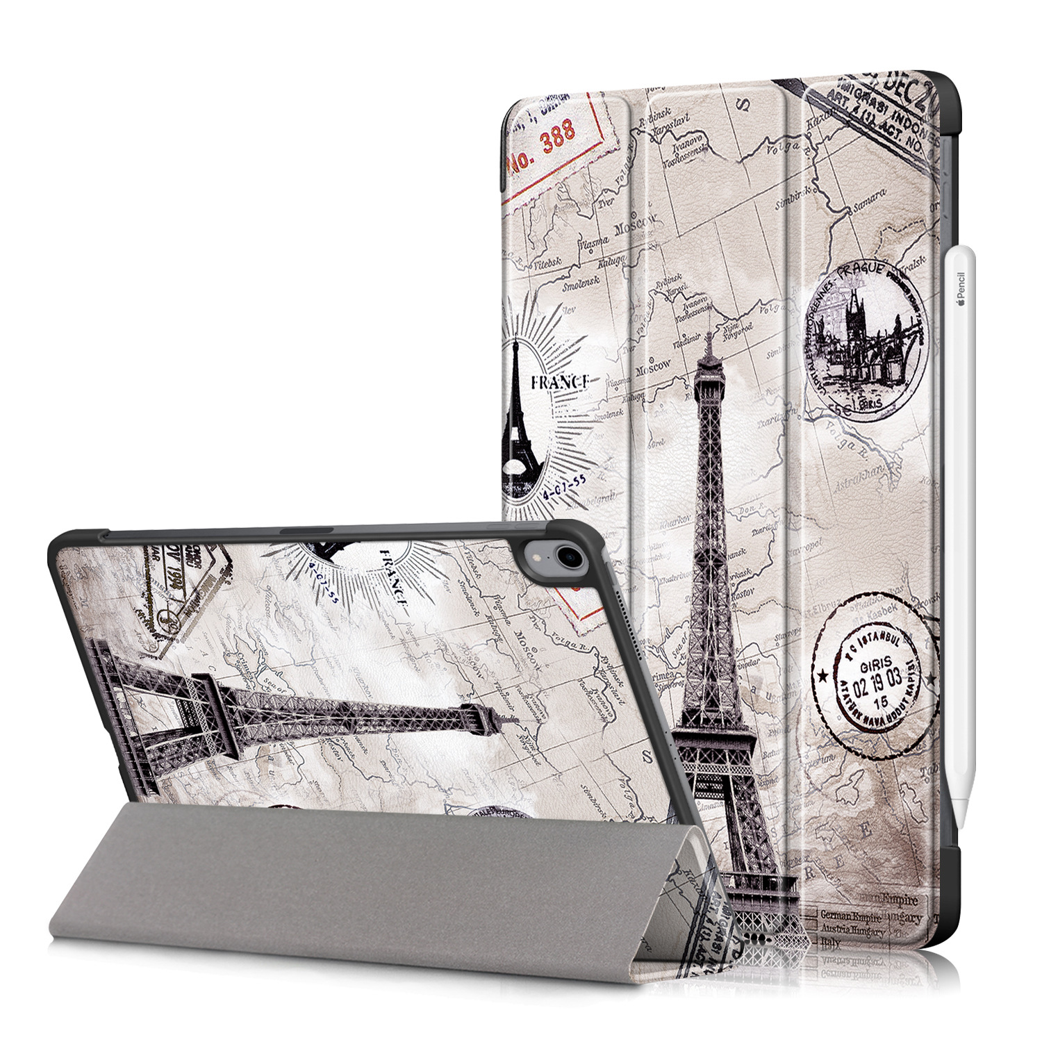 

Чехол MyPads для iPad Air 4 10.9 2020 тематика Париж, Разноцветный, Sottile