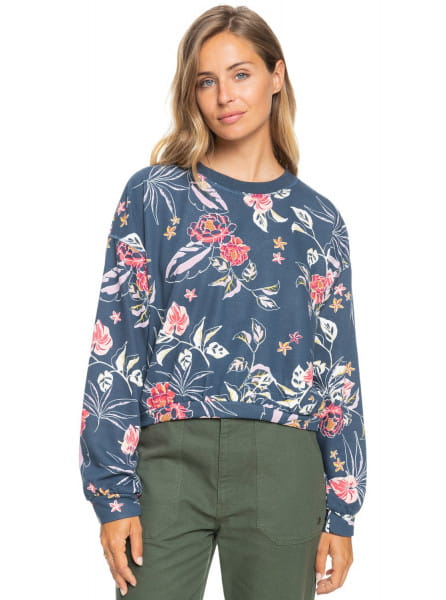 

Свитшот женский Roxy ERJFT04464 синий M, ERJFT04464