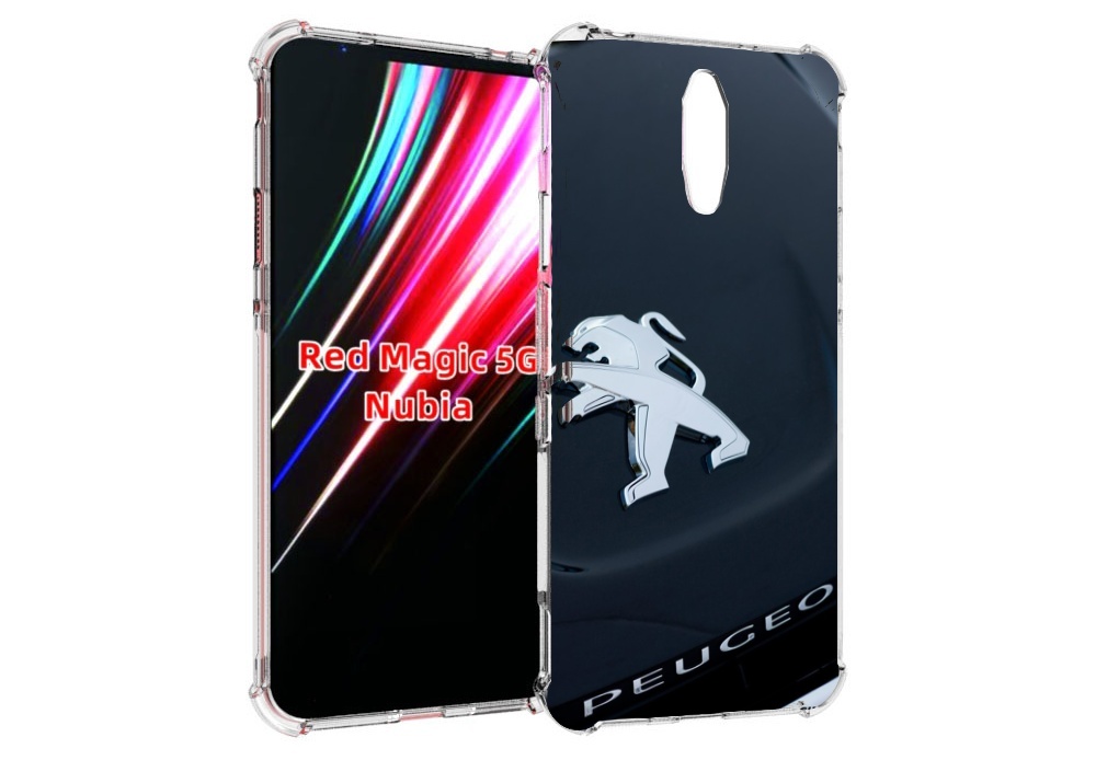 

Чехол MyPads пежо peugeot 2 для ZTE Nubia Red Magic 1 5G, Прозрачный, Tocco