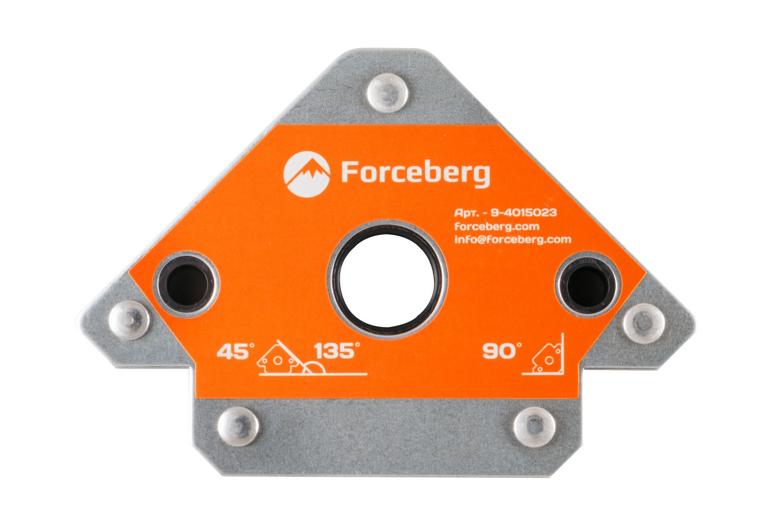 Магнитный уголок Forceberg для сварки и монтажа, для 3 углов до 25 кг. магнитный держатель forceberg для сварки и монтажа для 6 углов до 25 кг