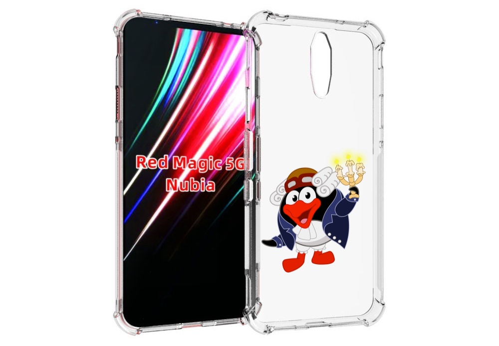 

Чехол MyPads пин-графф для ZTE Nubia Red Magic 1 5G, Прозрачный, Tocco