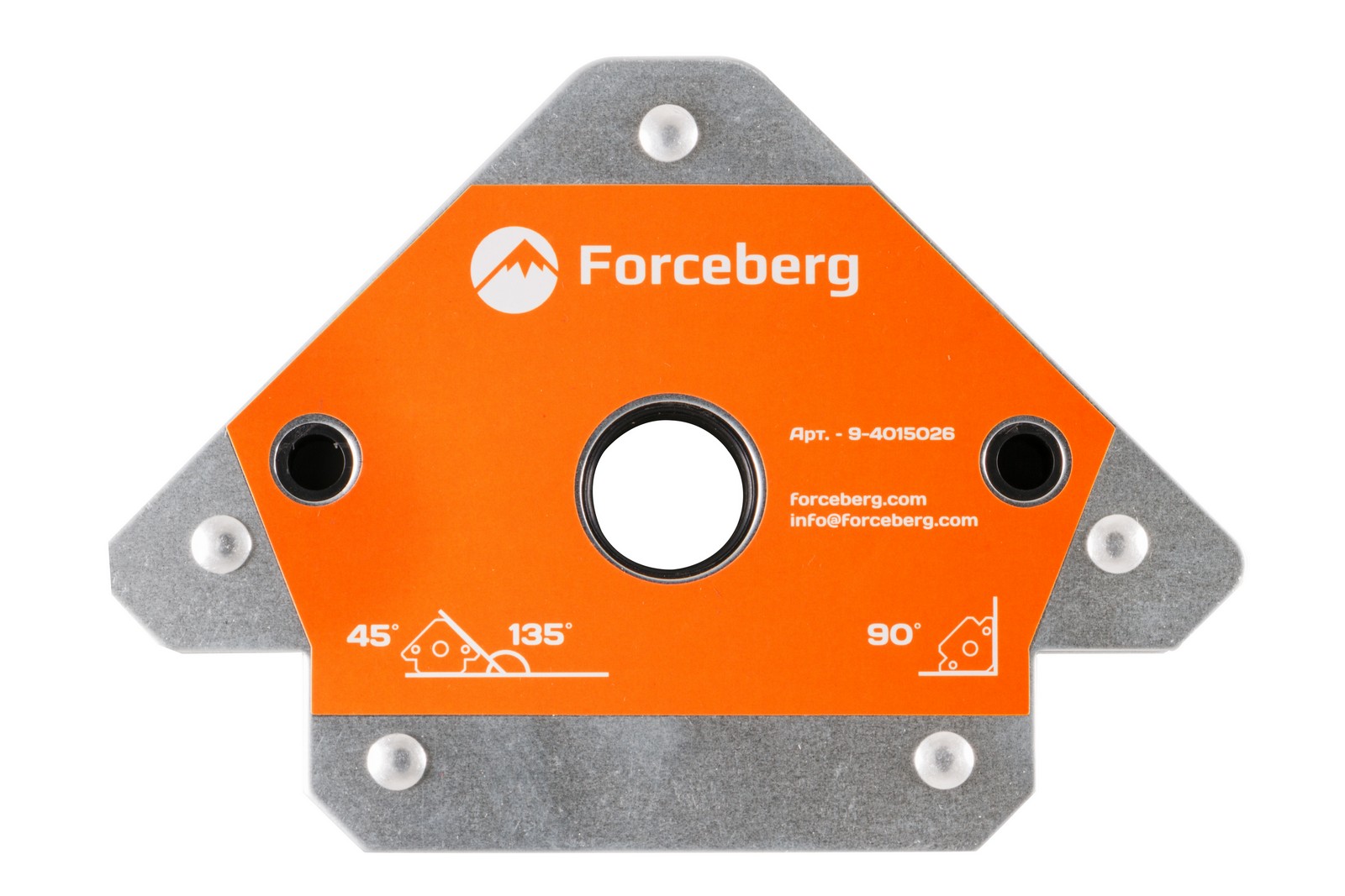 Магнитный уголок Forceberg для сварки и монтажа, для 3 углов до 50 кг. магнитный угольник для сварки startul