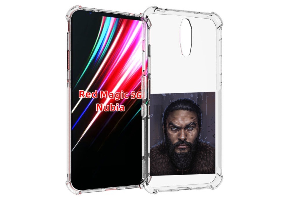 

Чехол MyPads портрет-императора для ZTE Nubia Red Magic 1 5G, Прозрачный, Tocco