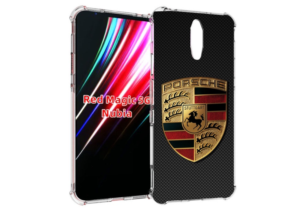 

Чехол MyPads порш porsche 1 для ZTE Nubia Red Magic 1 5G, Прозрачный, Tocco