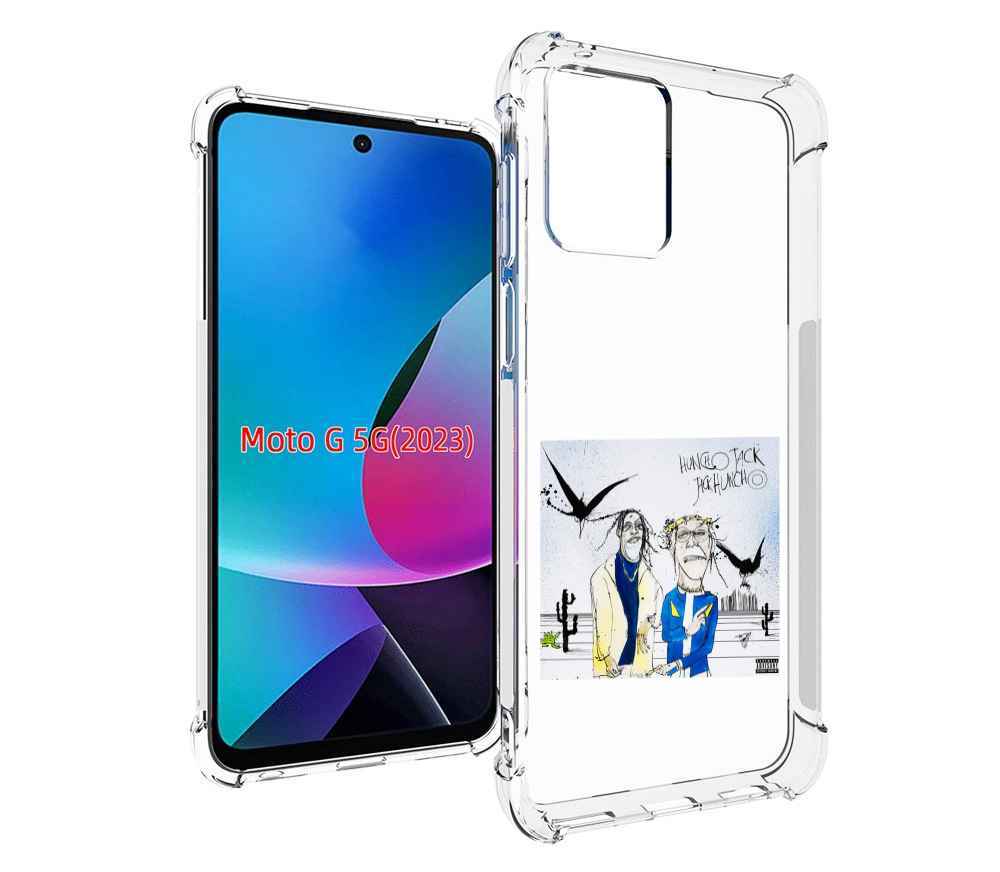 

Чехол MyPads Travis Scott & Quavo - Huncho Jack, Jack Huncho для MOTO G 5G 2023, Tocco