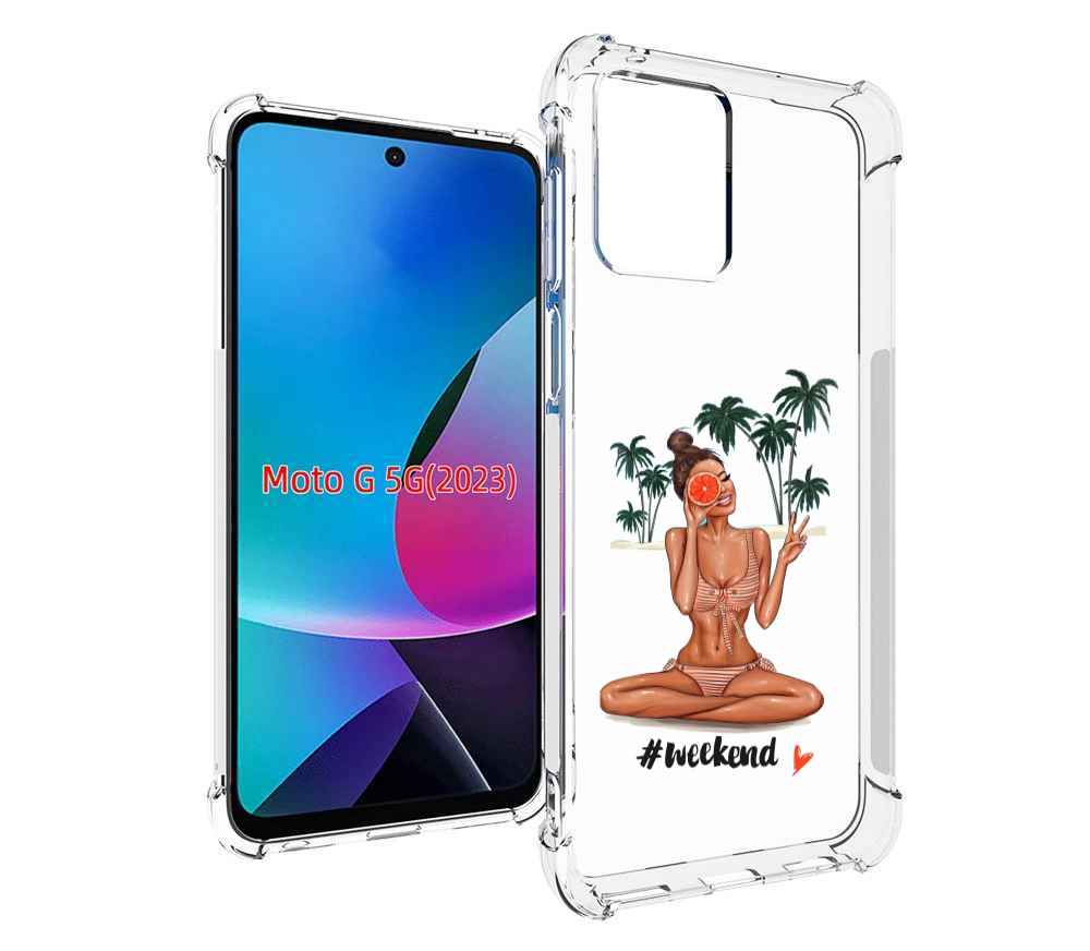

Чехол MyPads Weekend для MOTO G 5G 2023, Tocco