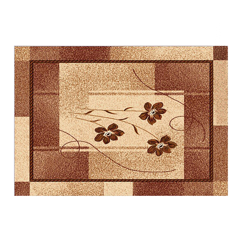 Ковер Люберецкие ковры Мокко 60x110 см коричневый