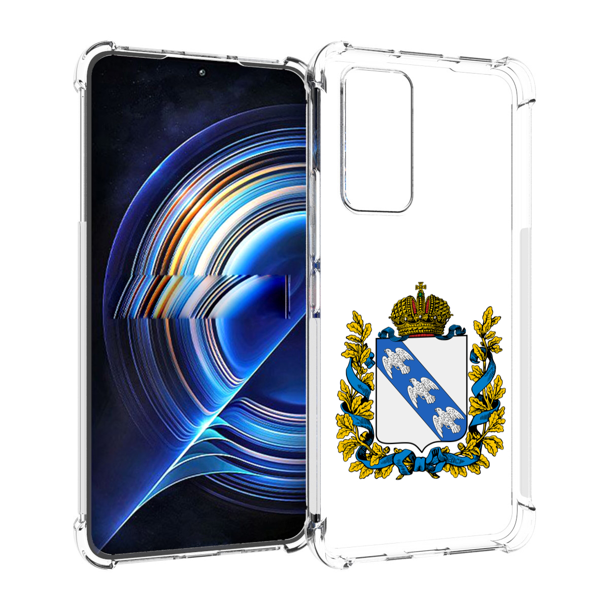 

Чехол MyPads герб-курская-область для Tecno Camon 19 Neo, Прозрачный, Tocco