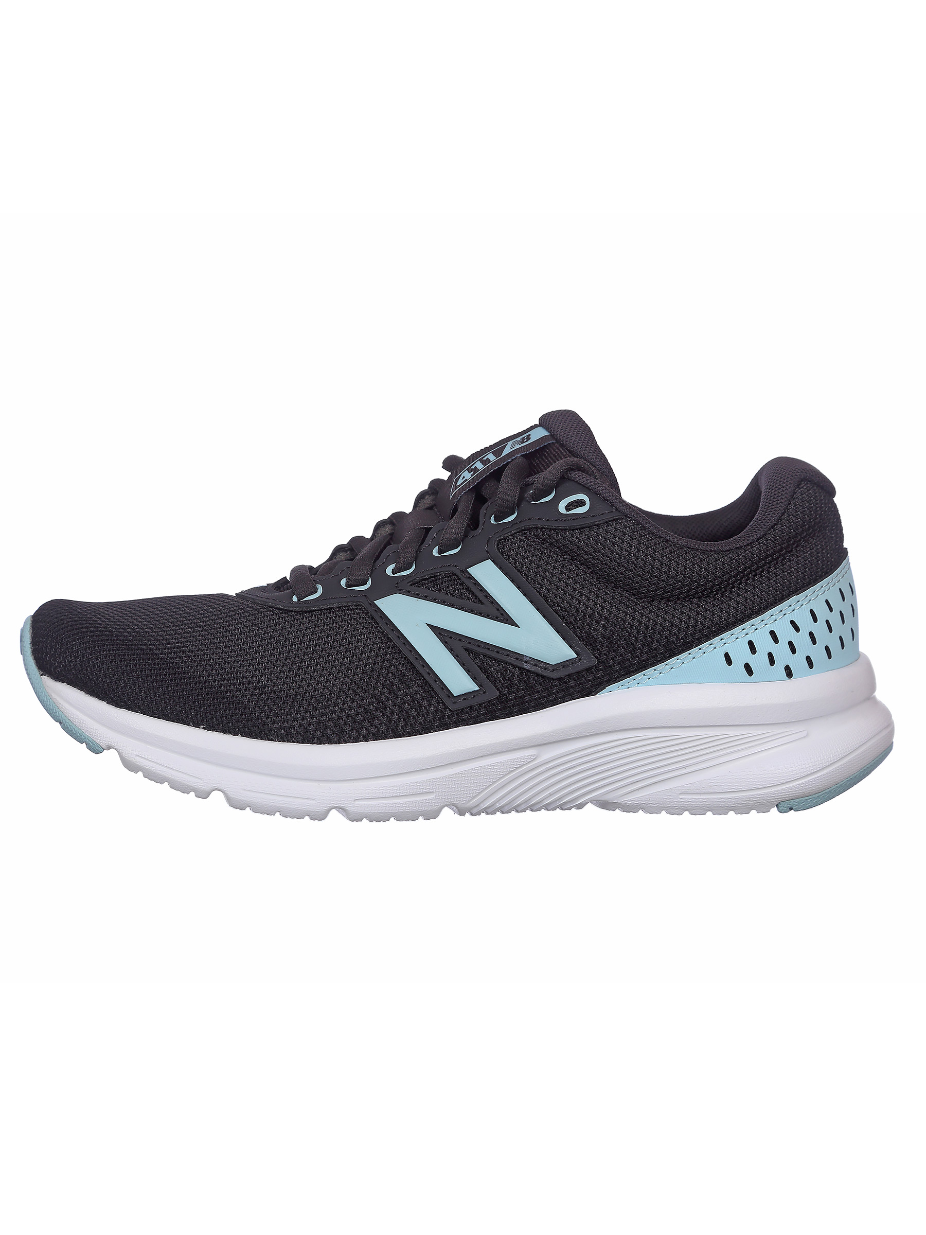 

Кроссовки женские New Balance W411RK2-B черные 36.5 EU, Черный, W411RK2-B