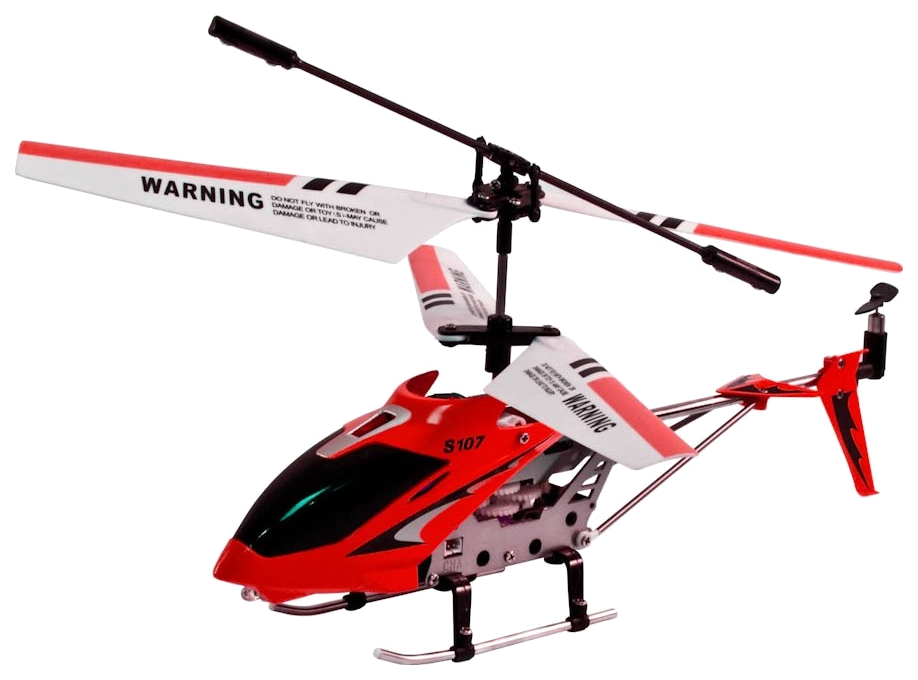 фото Радиоуправляемый вертолет syma s107g gyro ir rtf красный, 6157-2000000015064