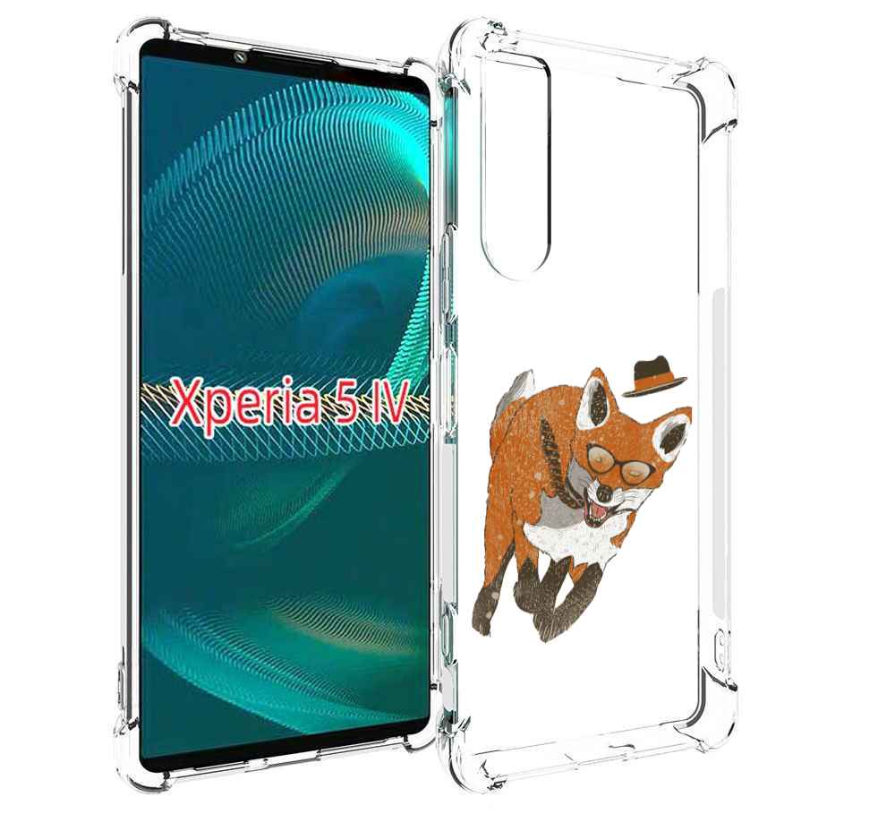 

Чехол MyPads шустрый лис для Sony Xperia 5 IV (5-4), Прозрачный, Tocco