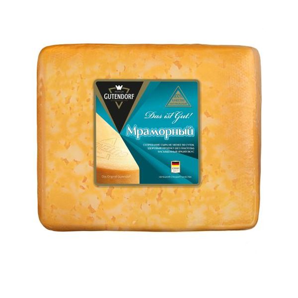 

Сыр полутвердый Мраморный 45% БЗМЖ