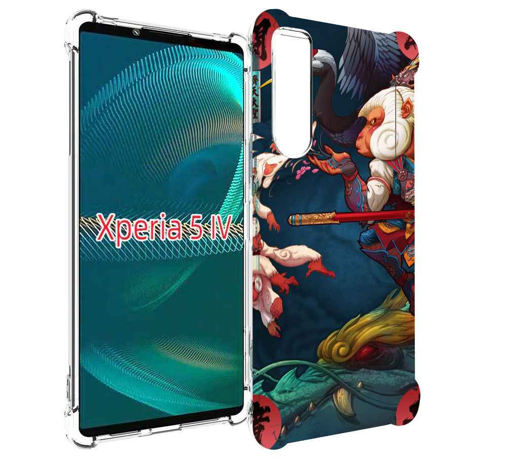 

Чехол MyPads японская обезьяна для Sony Xperia 5 IV (5-4), Прозрачный, Tocco