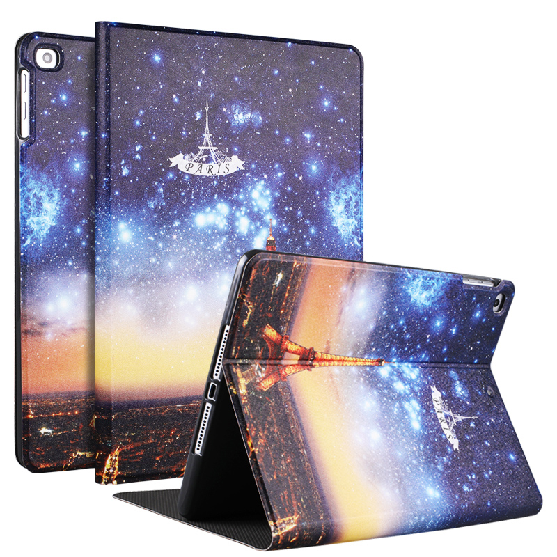

Чехол MyPads для iPad Pro 2 10.5 Air 3 (2019) тематика Ночной Париж, Разноцветный, PU