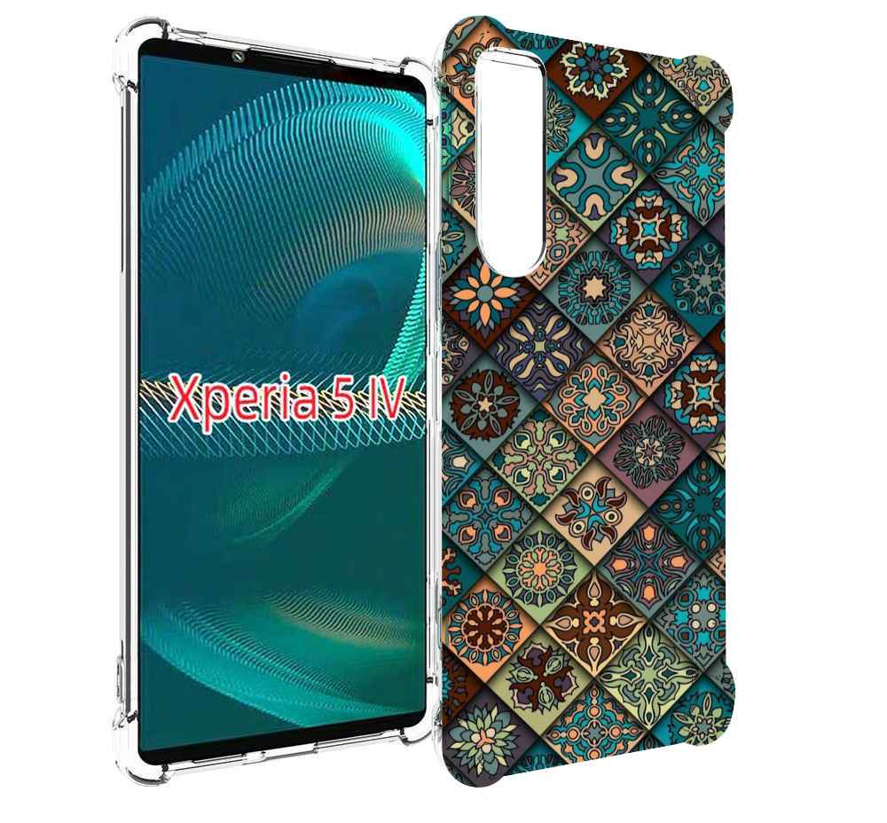 

Чехол MyPads ячейки с арнаментами для Sony Xperia 5 IV (5-4), Прозрачный, Tocco
