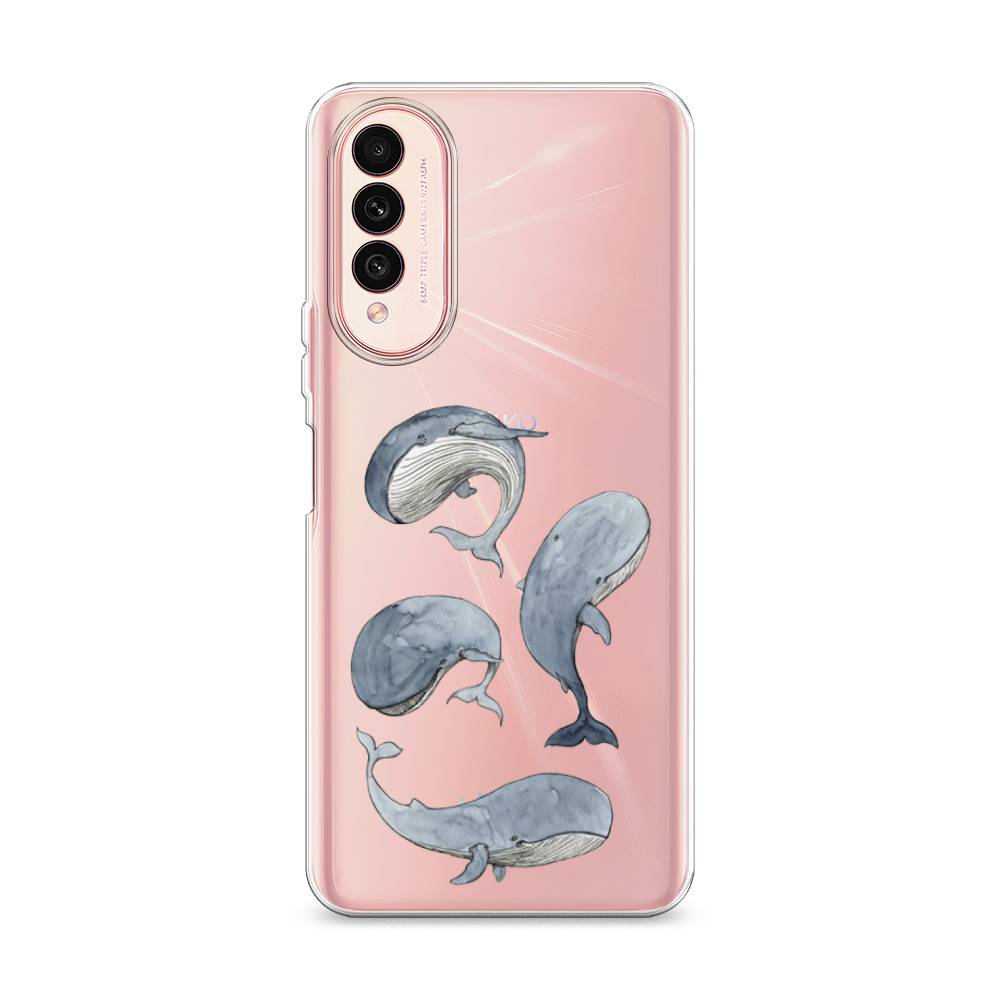 

Чехол Awog на Wiko T50 "Киты", Разноцветный