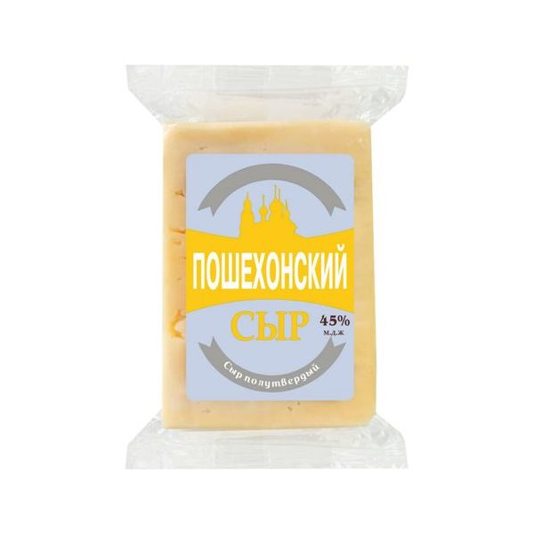 

Сыр полутвердый Пошехонский 45%