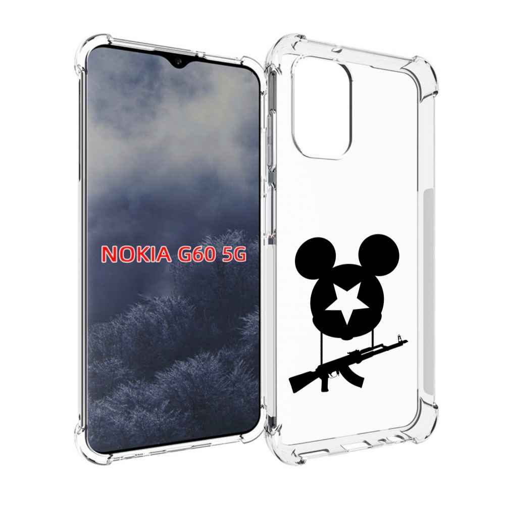 

Чехол MyPads АК Микки для Nokia G60 5G, Прозрачный, Tocco