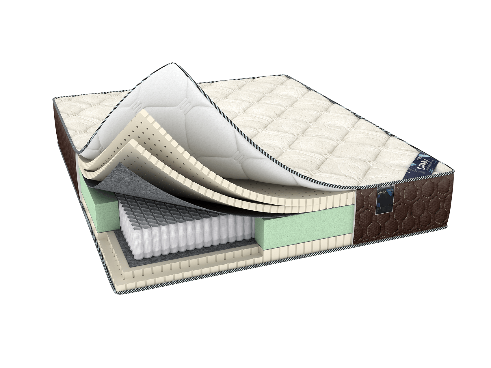 

Матрас DIMAX Элемент Софт Люкс 120x200, Белый, Элемент Софт Люкс