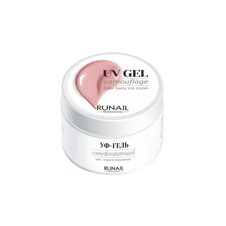 

UV-гель RuNail Professional ягодное мороженое 30 г