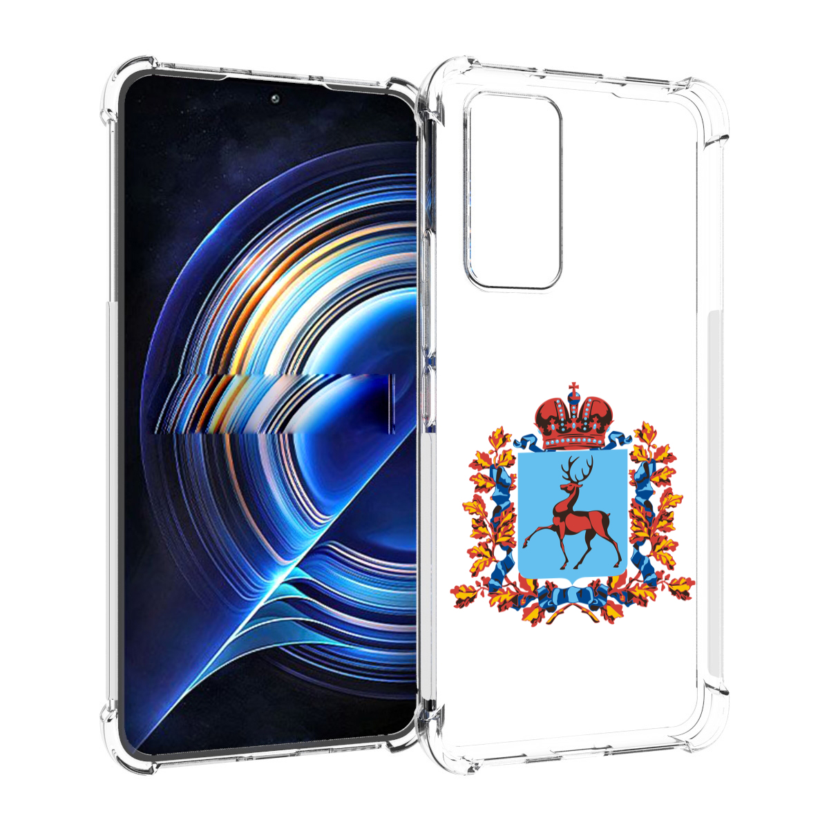 

Чехол MyPads герб-нижегородская-область для Tecno Camon 19 Neo, Прозрачный, Tocco