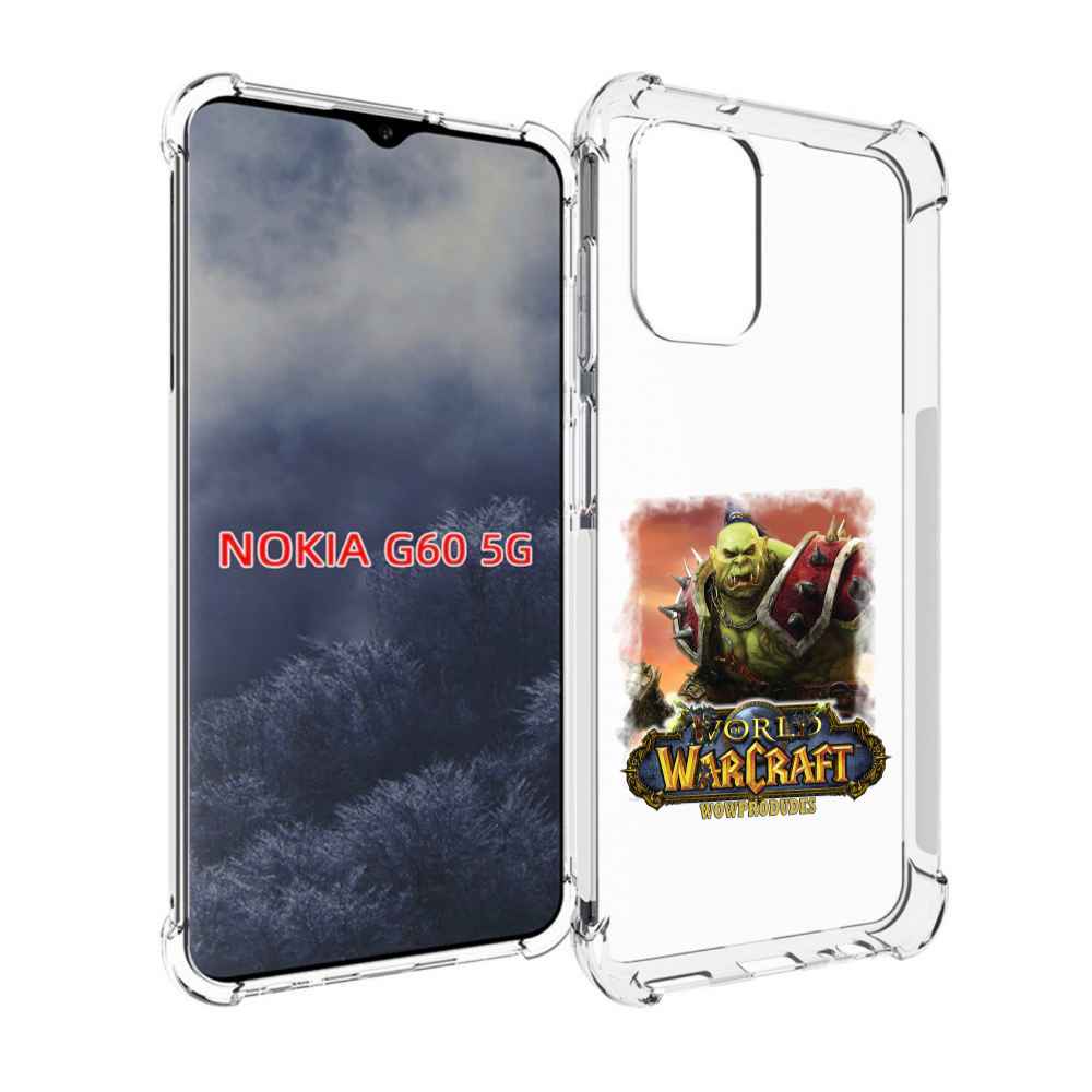 

Чехол MyPads Варкрафт для Nokia G60 5G, Прозрачный, Tocco