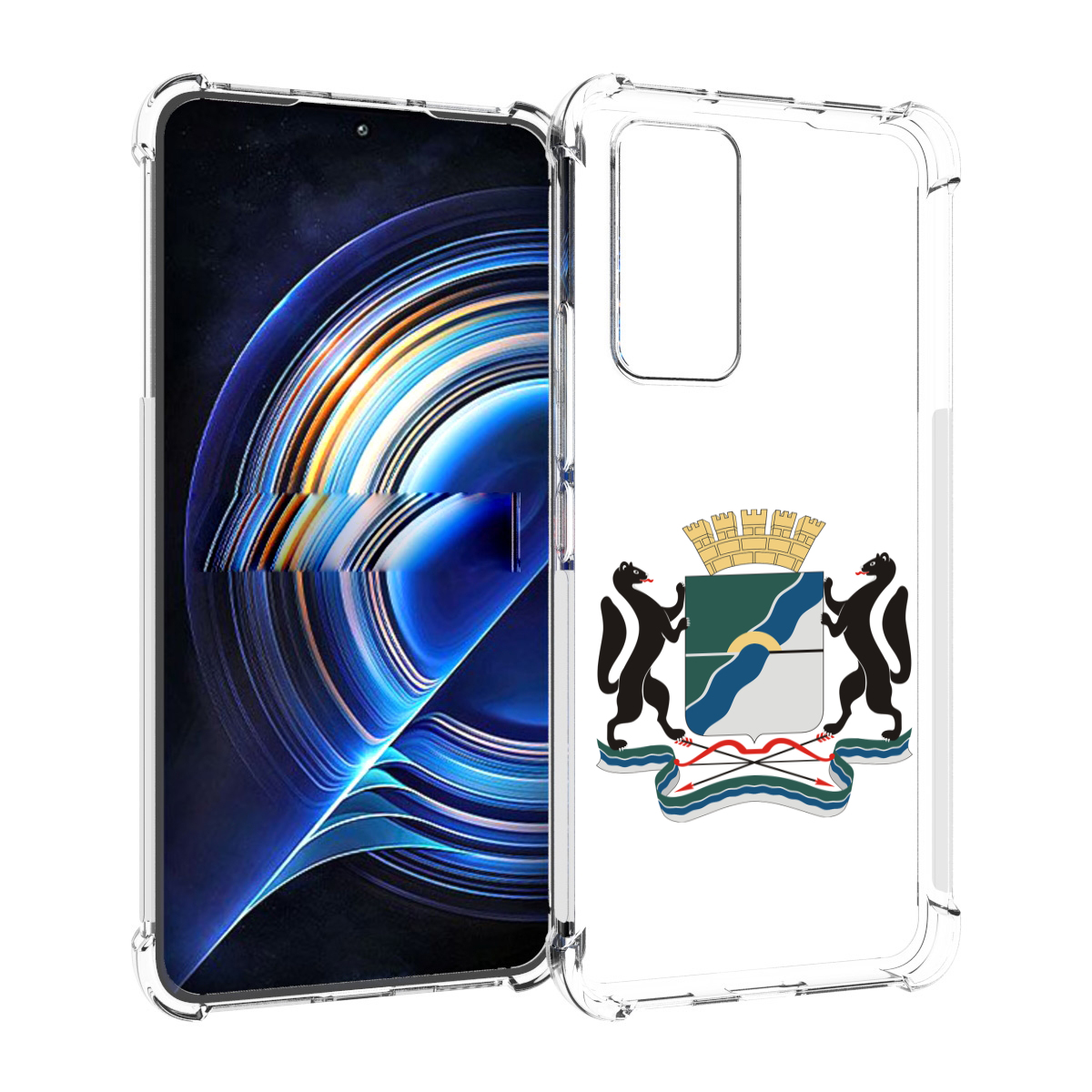 

Чехол MyPads герб-новосибирская-область для Tecno Camon 19 Neo, Прозрачный, Tocco