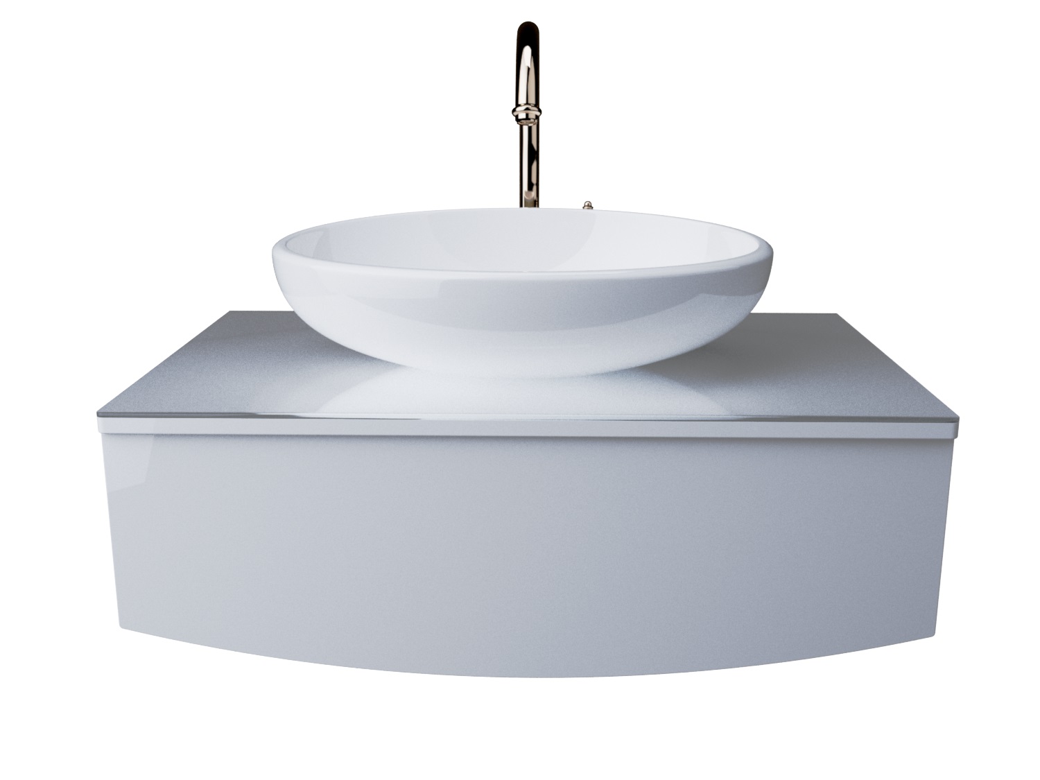 Тумба Nega 60П 1в.я. Белый Ц0000002812