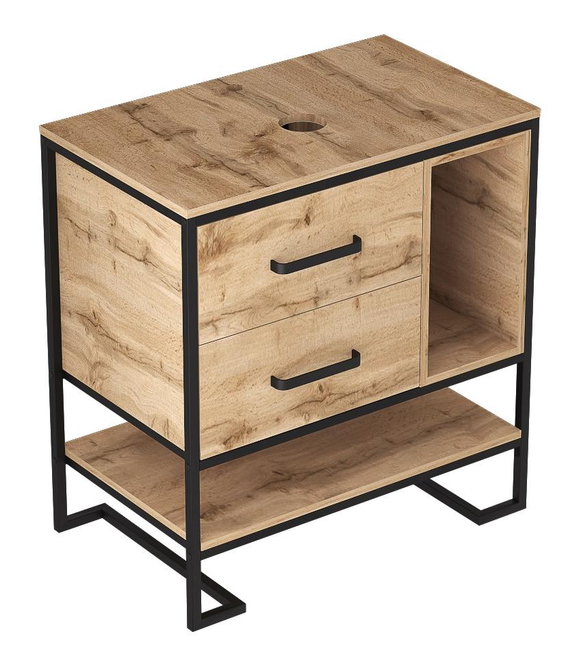 Тумба Grunge Loft 80Н 2я/2п Дуб вотан Ц0000005442