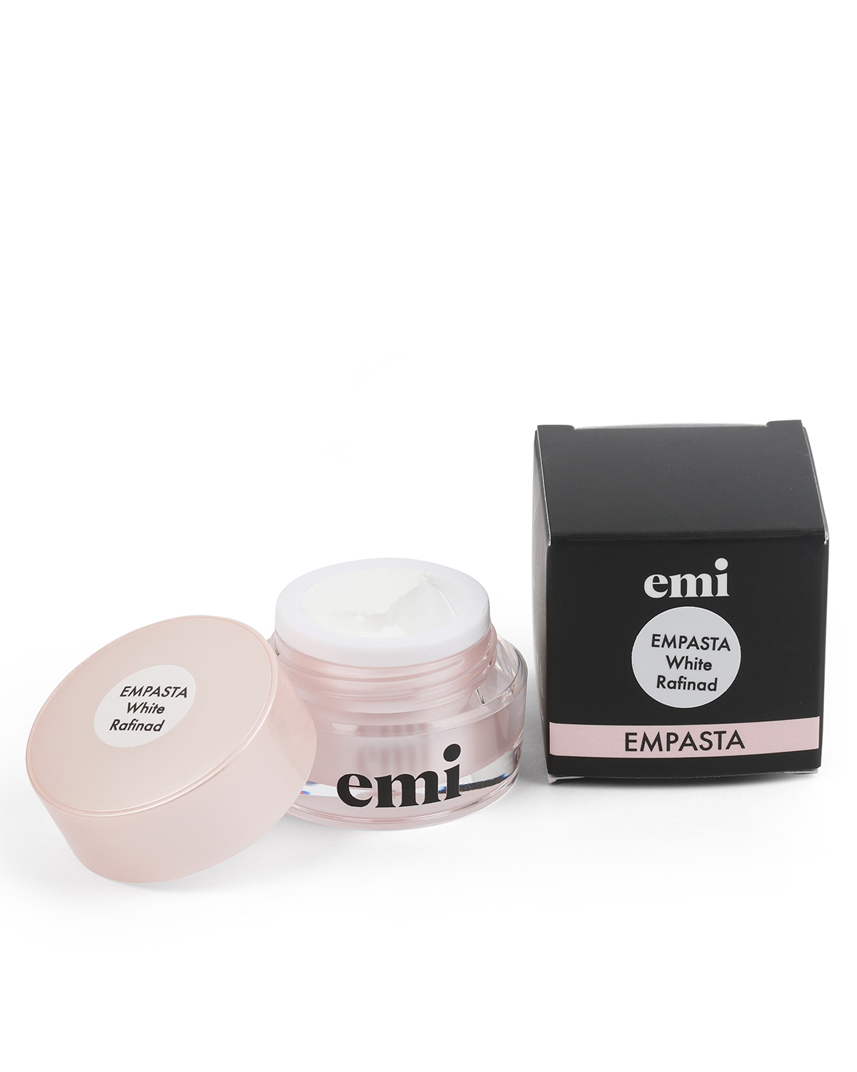 

Краска гелевая для дизайна ногтей, Белый рафинад / EMPASTA 5 г (E.MI)