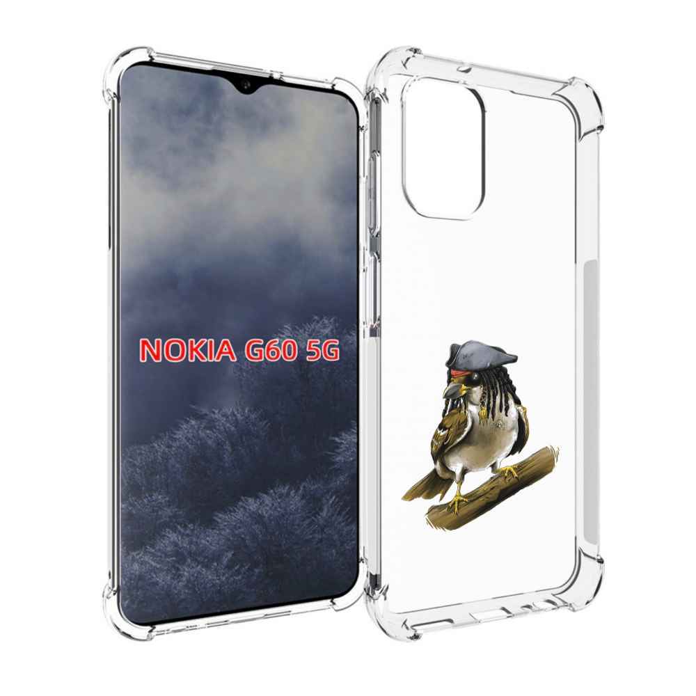 

Чехол MyPads Джек воробей для Nokia G60 5G, Прозрачный, Tocco