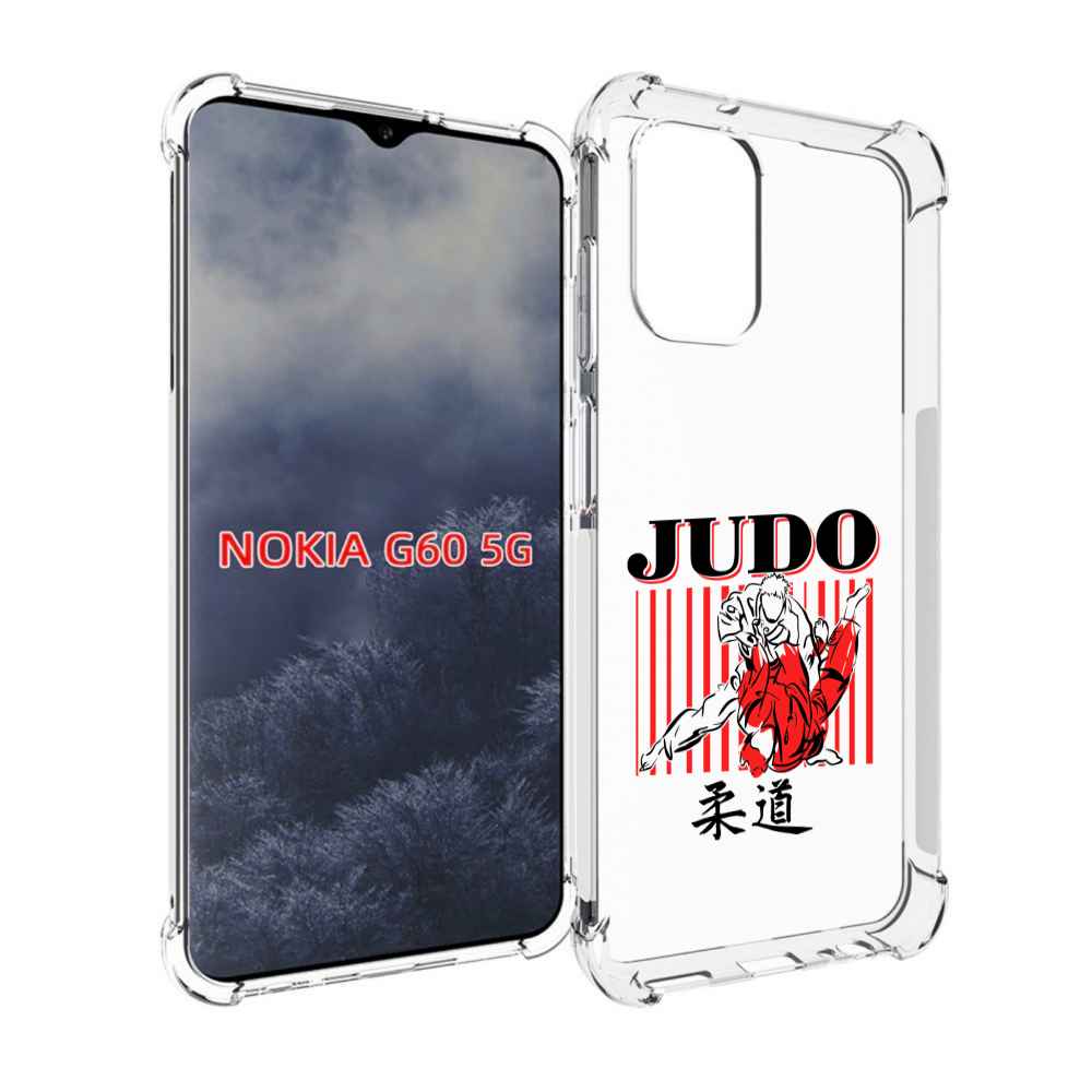 

Чехол MyPads Дзюдо для Nokia G60 5G, Прозрачный, Tocco